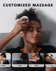 Scalp Mini Pro massager demonstration - customized massage for head, neck, legs, back, and arm