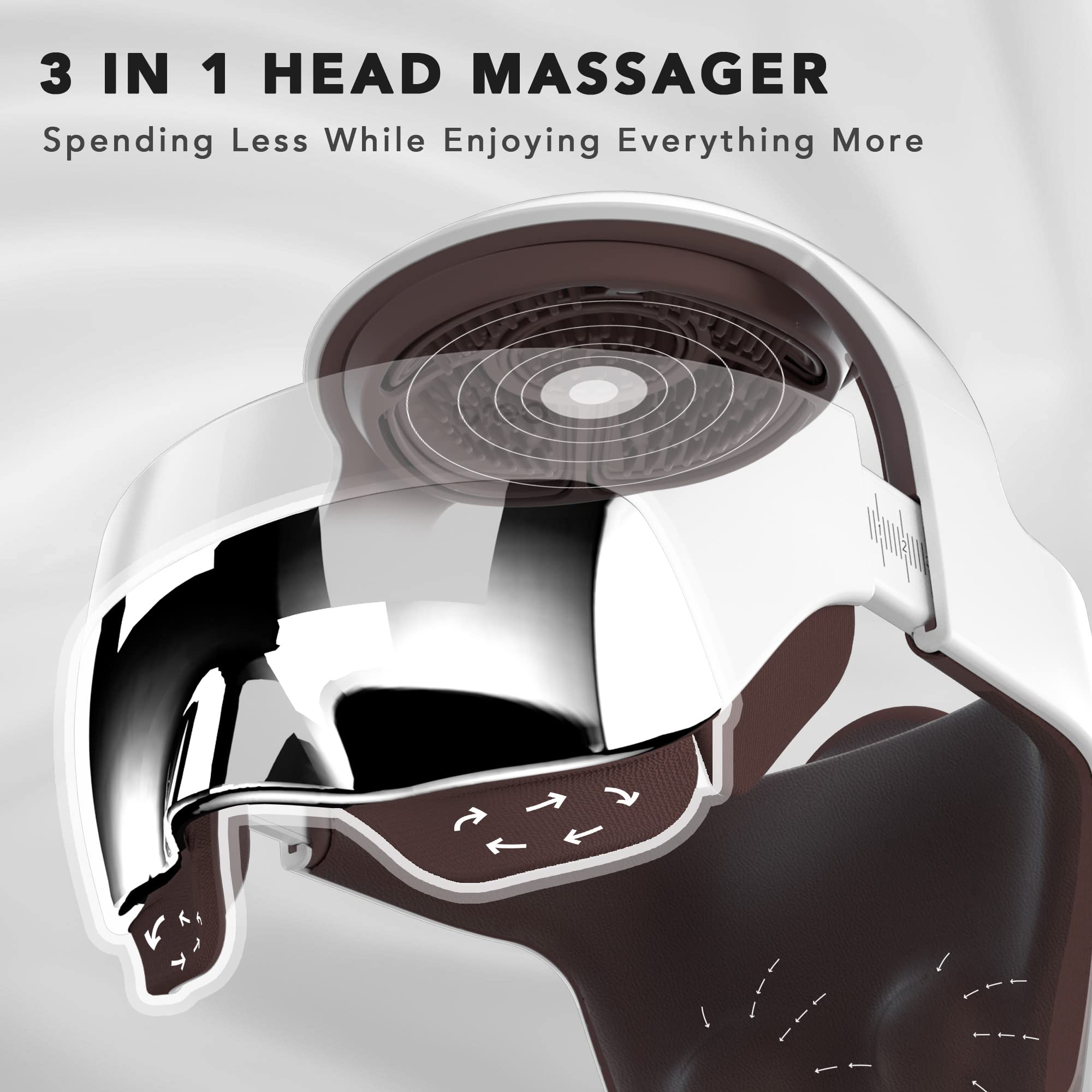Breo iDream 5S head massager, 3 in 1 head massage, for head and eye relaxation Breo iDream 5S Head Massager - us.breo.com - best - breo - massagers