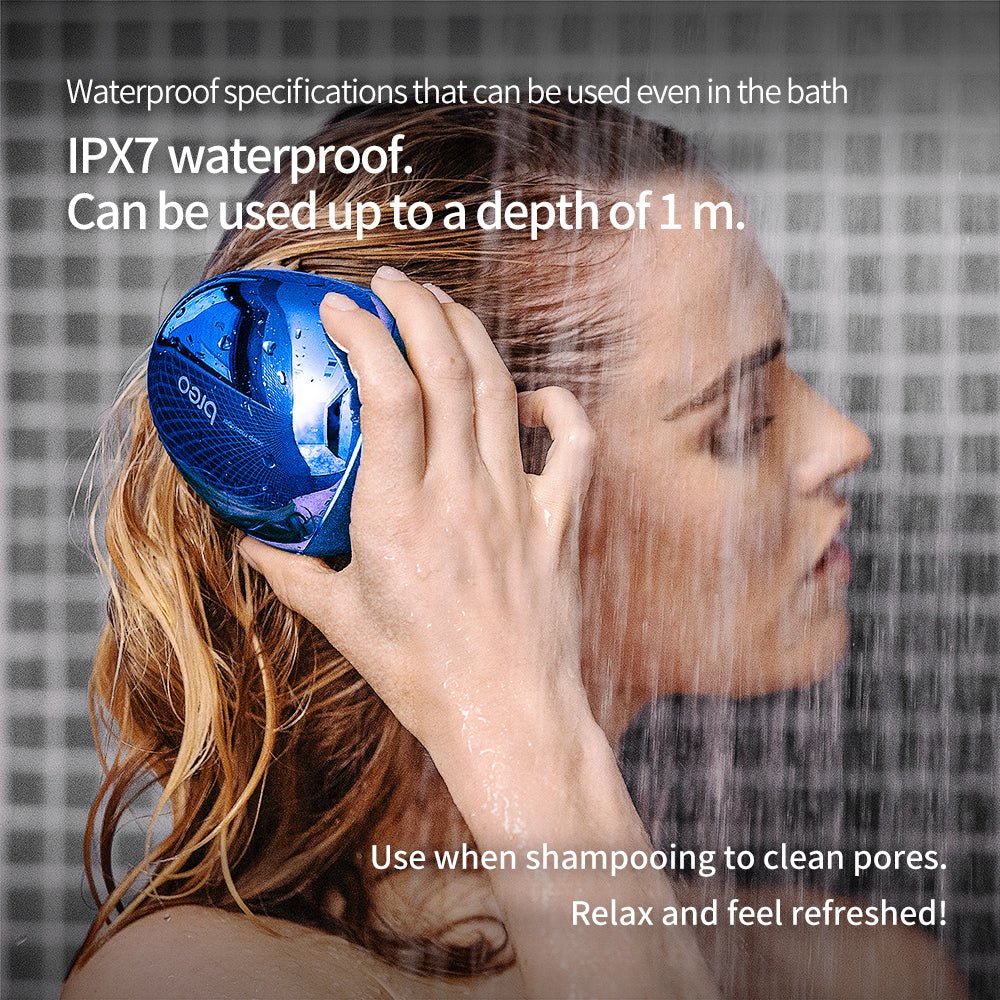 Breo Scalp Mini Scalp Massager Waterproof Scalp and Full Body Care Electric Head Brush - us.breo.com - best-breo-massagers