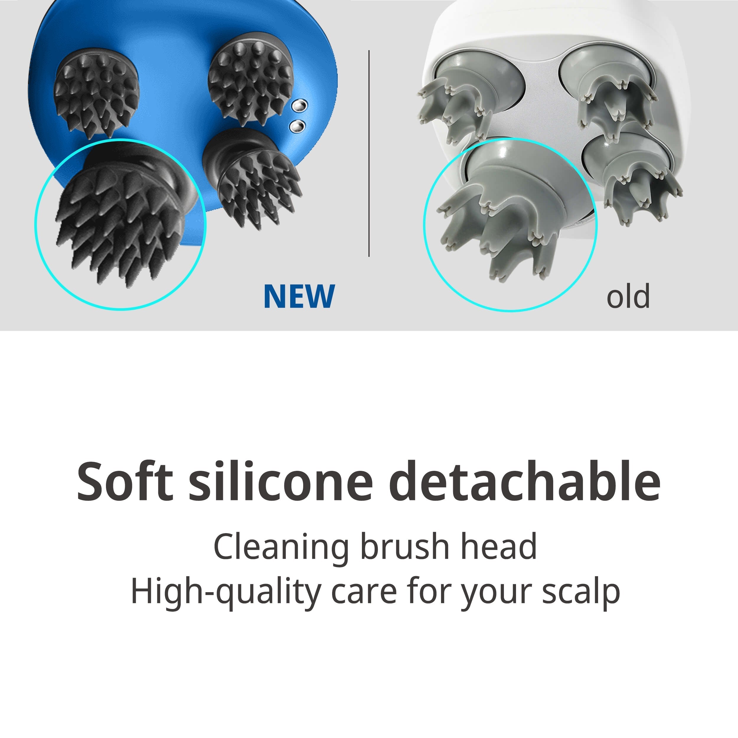 Breo Scalp Mini Scalp Massager Waterproof Scalp and Full Body Care Electric Head Brush - us.breo.com - best-breo-massagers