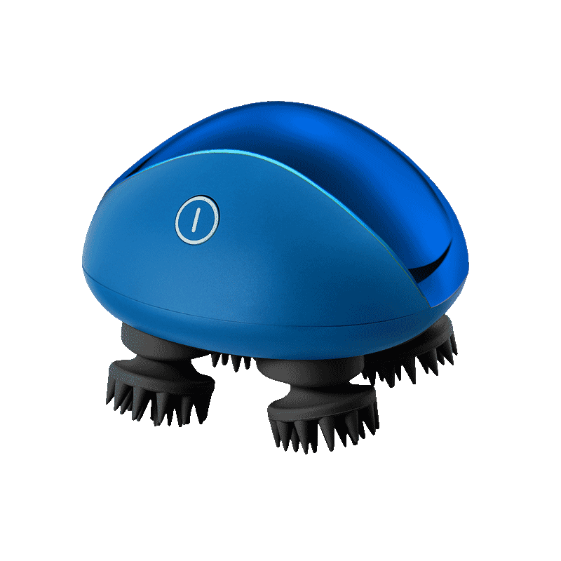 Breo Scalp Mini Massager - Blue scalp massager device Electric Scalp Mini Head & Body Massager - premium massagers-us.breo.com-breo massager