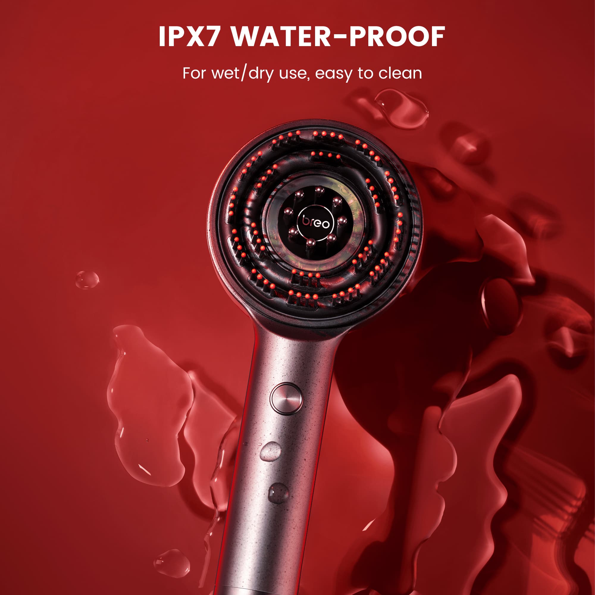 Breo Scalp 3 | Best Red Light Therapy Scalp Massager – Breo