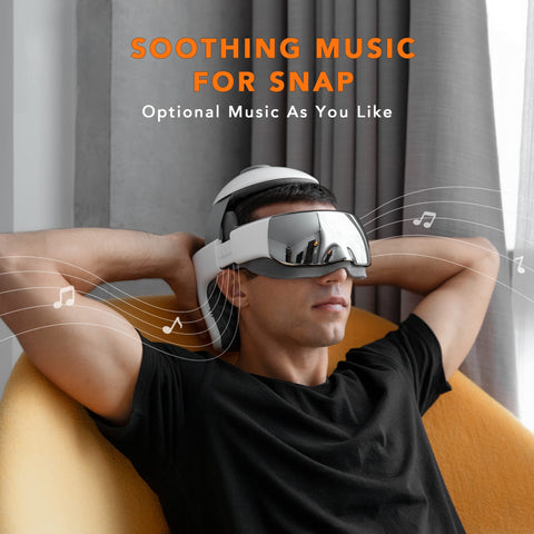 Breo iDream 3 head massager, optional music for relaxation