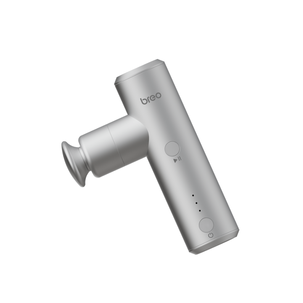 Breo S1 mini massage gun - Portable massager with ergonomic design Breo Massage Gun S1 mini Pocket Powerful Portable Massager Gun Machine - us.breo.com - best-breo-massagers